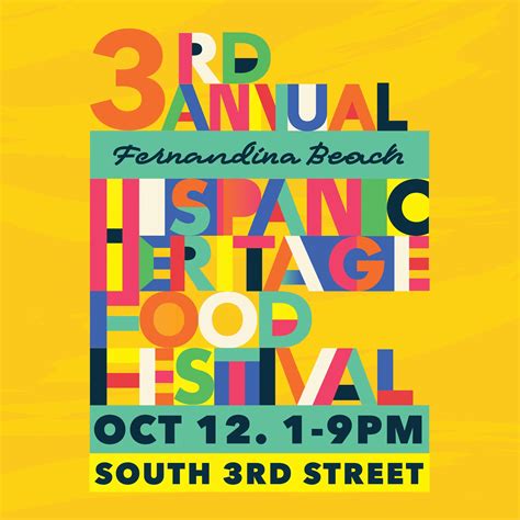 3rd Annual Hispanic Heritage Food Festival - Amelia Island