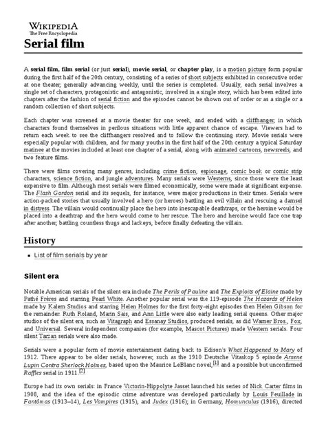 Image result for Serial Short Films