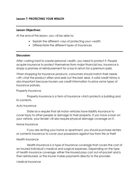 Image result for Insurance Services Lesson