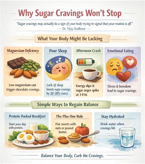 Craving sugar all the time? What your body may be lacking and simple ...