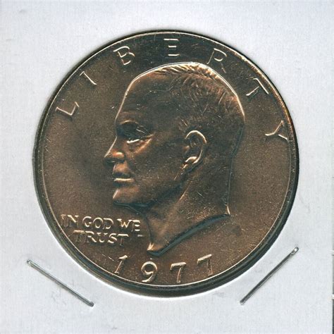 1977 P Eisenhower Dollar US Mint Coin 1977-P Ike Brilliant Uncirculated ...