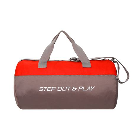 Buy Nivia Beast Gym Bag - 3 - Red Grey Online