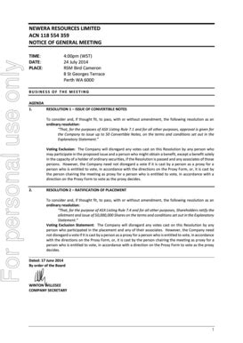 Fillable Online asx com Notice of General Meeting/Proxy Form ...