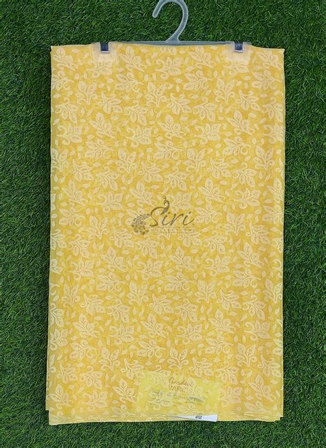 Latest Garden Vareli Printed Summer Roganza Saree – Siri Sarees