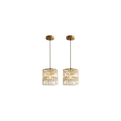 Buy Crystal Chandelier Raindrop Modern Island Pendant Light Gold Linear ...