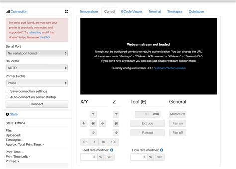 Setting USB Camera OctoPrint 的图像结果