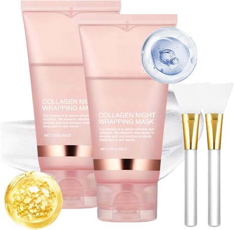 Amazon.com : Quia Korean Face Mask, Collagen Peel Off Mask, Face Peel ...