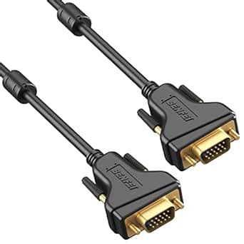 VGA to VGA 6 Feet Cable, Benfei VGA SVGA Cable Ferrites : Amazon.in ...