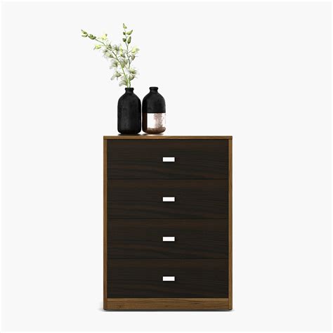 Buy Vincent Chest of 4 Drawers - Brown from Home Centre at just INR 14995.0