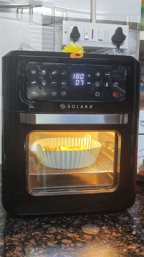SOLARA Large Digital Air Fryer Oven (12L)