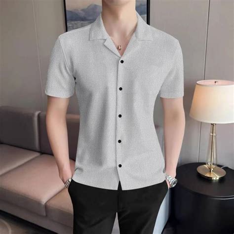 Cuban Collar Shirts - Buy Cuban Collar Shirts online at Best Prices in ...