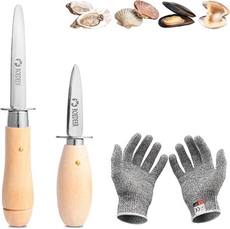 Amazon.com: ROEDEER Oyster Shucking Knife,Oyster Shucker Tools,Oyster ...