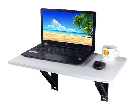 Captiver Minielara Folding Wall Mounted Shelf Study Cum Laptop Table ...
