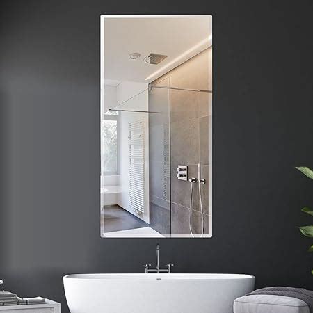 Seven Horses Black Fiber Wood Wall Mirror/Dressing Mirror/Solid Black ...