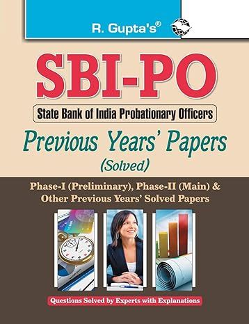 Buy SBI: Probationary Officers-Previous Years Papers (Solved) Book ...