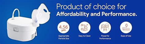 Omron Ultra Compact & Low Noise Compressor Nebulizer NEC-106 For Child ...