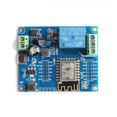 DC5-80V ESP8266, Wireless WIFI Relay, Module 1 Channel ESP-, 12F Wifi ...