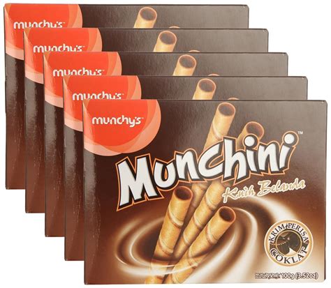 More Combo - Munchy's Chocolate Wafer Rolls - Kuih Belanda Krim Perisa ...