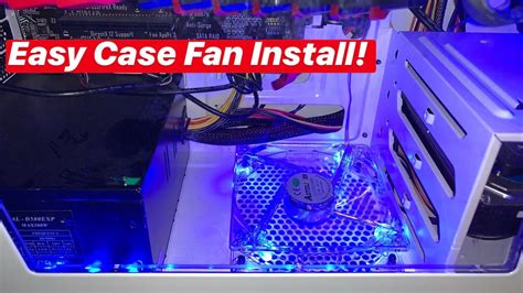 Computer Case Fan Installation 的图像结果