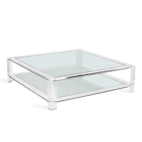 Large Square Cocktail Table