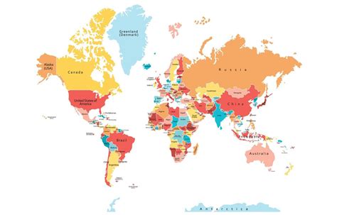 World Map Layout Colorful 的图像结果
