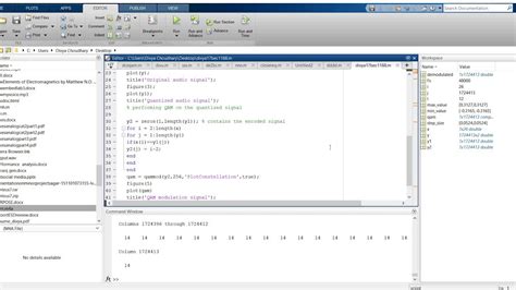 QAM MATLAB 的图像结果