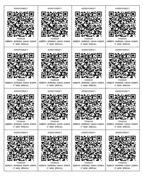 Image result for QR Code PDF Sample