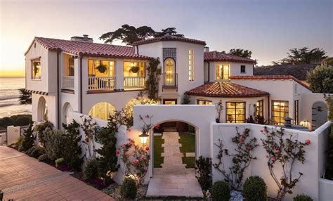 Villa Del Mar - A $35 Million Spanish Retreat on Carmel's Waterfront ...