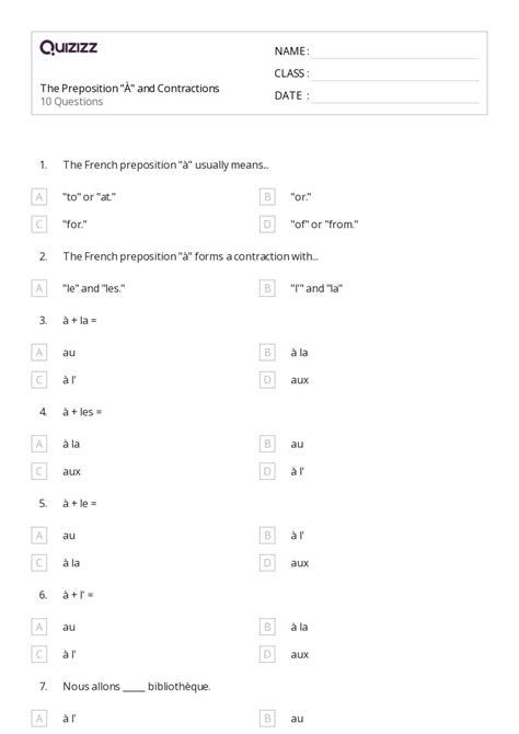 50+ Contractions worksheets for 8th Class on Quizizz | Free & Printable