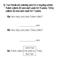 3rd Grade Go Math Chapter 5 Test 的图像结果