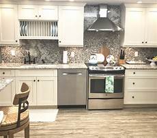 Wallpaper Backsplash by Diy Subway Tile Wallpaper Backsplash Styled With Lace Wallpaper Backsplash