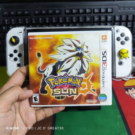 Pokemon Sun 3ds game on Carousell