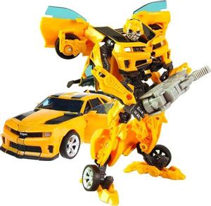 SALPITOYS Transformers Leader Class Bumblebee Robot to Car Converting ...