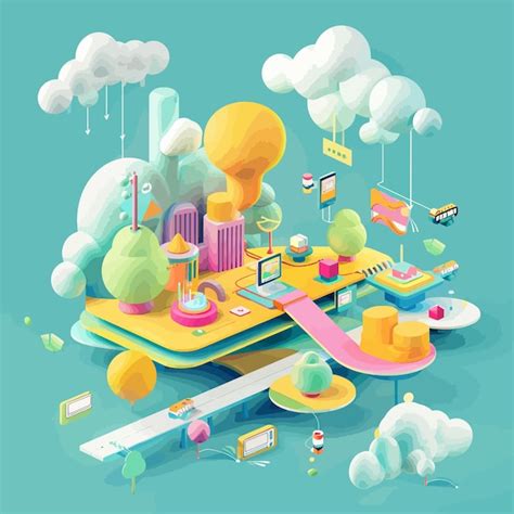 Image result for Infographic Isometric