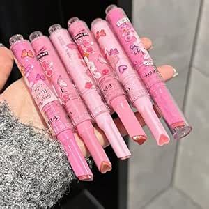 Buy Gege Bear Heart-Shaped Glossy Lipstick Set – 3 Vibrant Shades for ...