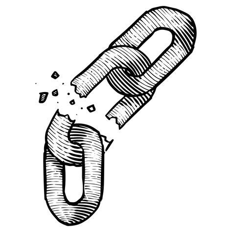 Broken Chain Drawing