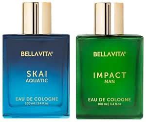 Buy Bella Vita Luxury Skai Aquatic Unisex Liquid Eau De Cologne Impact ...