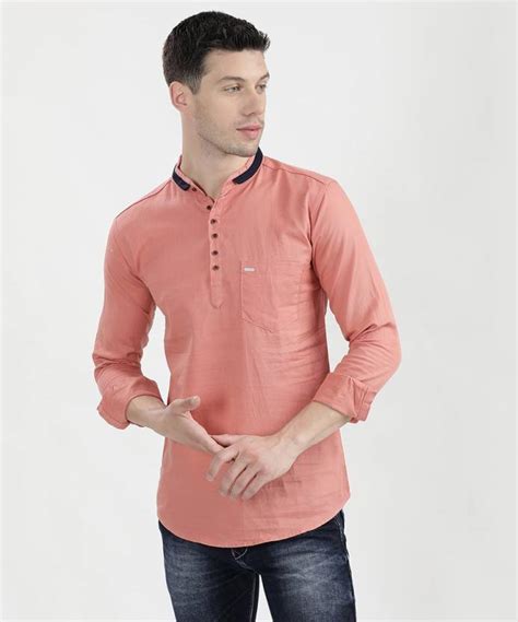 V2 Retail Limited Men Solid Straight Kurta - Buy V2 Retail Limited Men ...