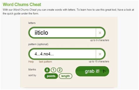 Word Chums: The Cute Version of Scrabble | word-grabber.com - make ...