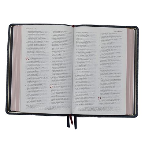 NKJV Large Print Thinline Reference Bible – Comfort Print®, Red Letter ...