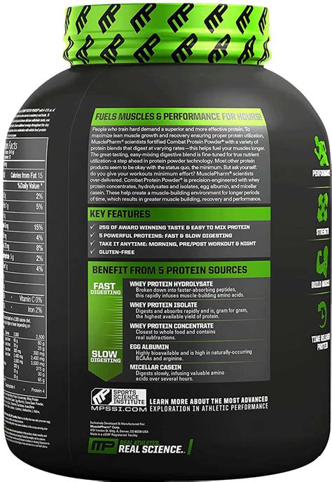 Buy MUSCLEPHARM, COMBAT 100% WHEY PROTEIN, CHOCOLATE MILK, 5 LBS (2.27 ...