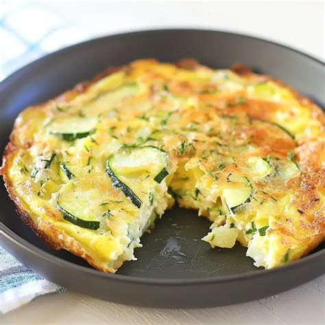 Zucchini and Potato Frittata: A Quick, Tasty Recipe! - BELLY RECIPES