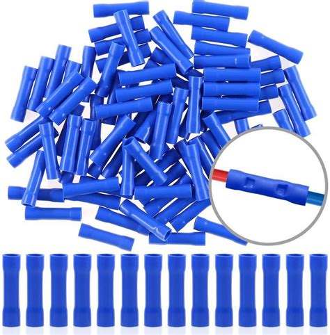 rtsense 16-14 AWG (BV2) Splice Butt Connector,Fully Insulated ...