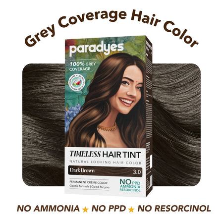 Timeless Hair Tints – PPD, Ammonia & Resorcinol-Free Grey Coverage ...
