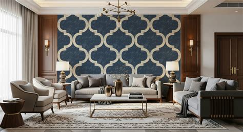 Mosaic Tile Wallpaper – Geometric Wall Designs