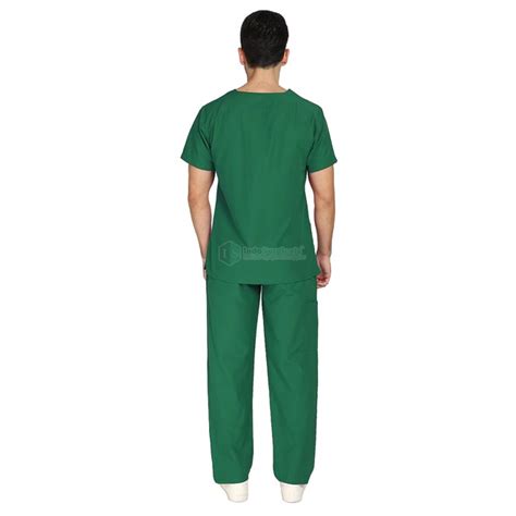 Bottle Green Scrub Suit for Doctors Price, Information and Pictures