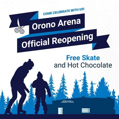 Orono Arena Official Reopening with Free Skate - Orono BIA