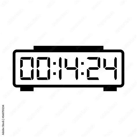 Image result for LED Digital Clock Numbers