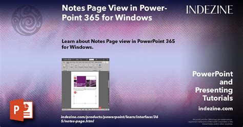 Image result for Note Page View PowerPoint