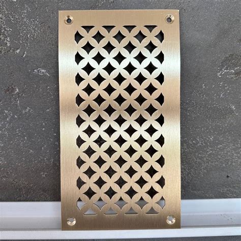 Brass Floor and Wall Air Return Vent Cover: Elegance and Functionality ...